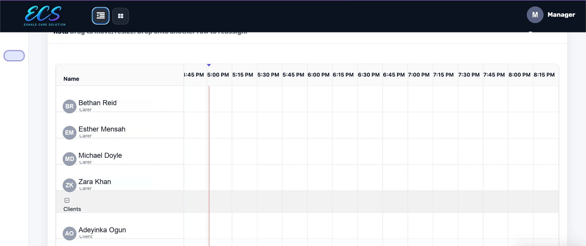 The real people planner: allocate and rota